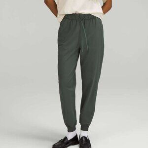 Lululemon Stretch High-Rise Jogger Full Length, Smoked Spruce (Green), Size 12